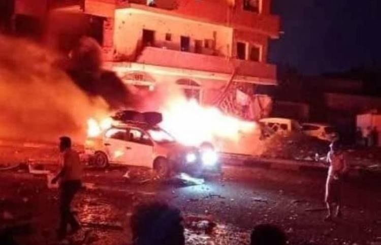 أصابع الاتهام تشير إلى هذه الجهة بالوقوف وراء تفجير فندق مطار عدن الدولي..!!