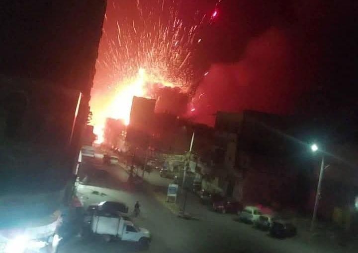 ورد للتو.. انفجار مخزن سري للمليشيا اسفر عن سقوط العشرات من الضحايا