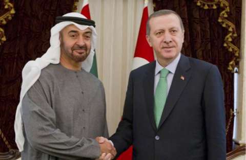 الرئيس التركي رجب طيب أردوغان في ضيافة الإمارات