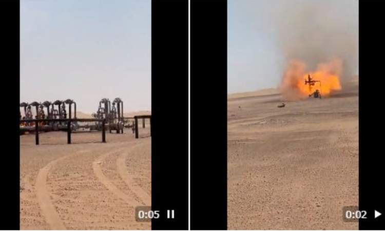 مصادر تكشف عن هوية منفذي تفجير آبار النفط وأنابيب الغاز في مارب