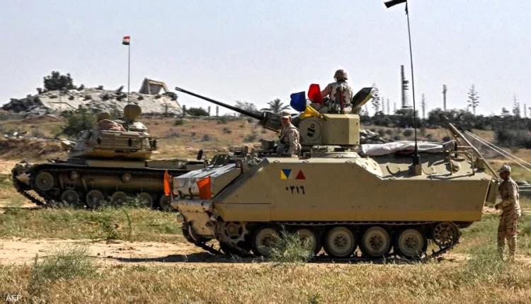 نتنياهو يعبر عن تخوفه من الحشد العسكري المصري في سيناء