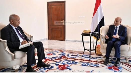 العليمي يعترف بنجاح مليشيا الحوثي في تكبيد الحكومة اليمنية خسائر كبيرة