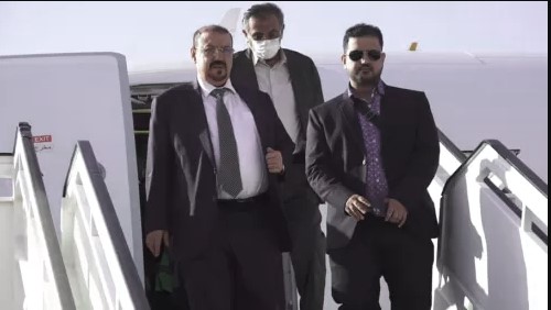 رئيس البرلمان اليمني يصل إلى حضرموت تمهيداً لانعقاد مجلس النواب