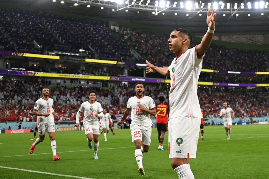 منتخب المغرب يفاجئ الجميع ويخطف صدارة المجموعة السادسة بفوزه التاريخي على بلجيكا