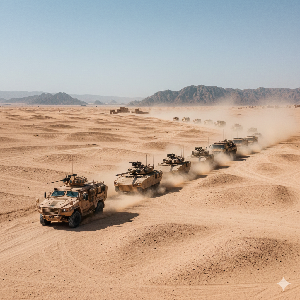 حشود عسكرية على أبواب حضرموت.. تحركات سعودية غامضة تُنذر بتفجير المشهد جنوباً